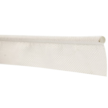 Abdeckplanemarkt Caravanpees 7mm weiße Einzelflagge