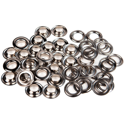 Abdeckplanemarkt Ringe 8mm bis 18mm 50 Stück.