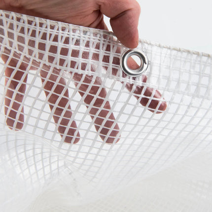 Bewaffnet transparent PE