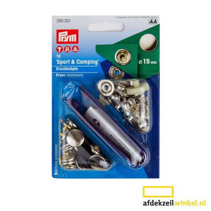 Abdeckplanemarkt 10x Druckknöpfe der Marke Prym 15mm