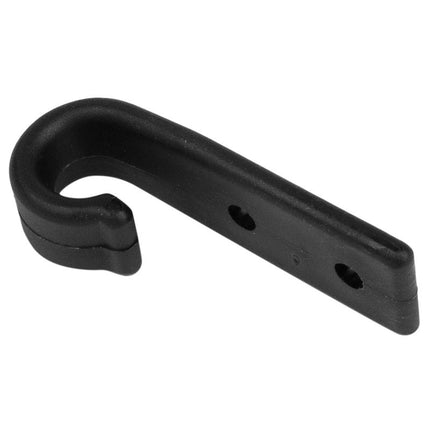 Abdeckplanemarkt 10x Karosserie Haken aus Nylon Hunststoff schwarz