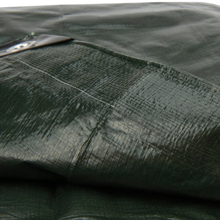 Abdeckplanemarkt 10x12 PE Gewebeplane grün 250 g/m2
