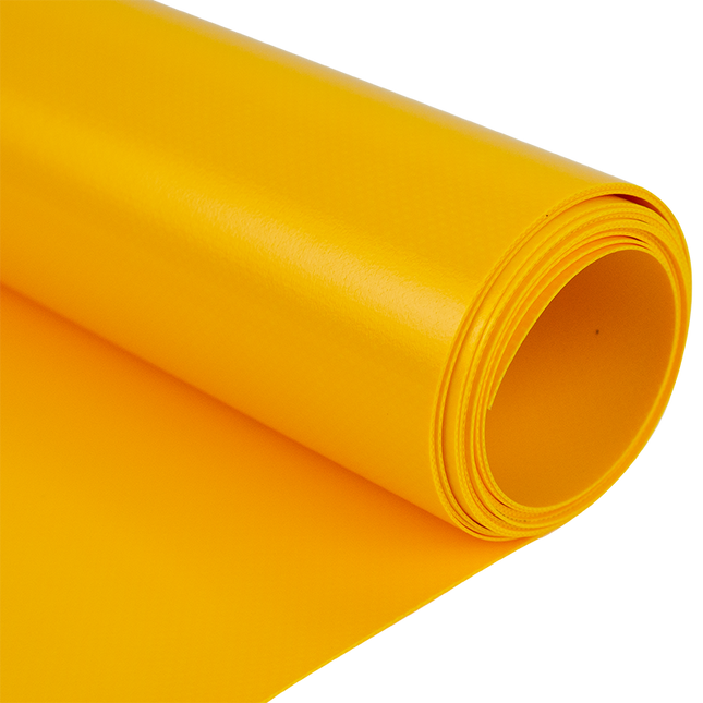 Abdeckplanemarkt 250 cm PVC Plane 650 g/m2 gelb – Meterware