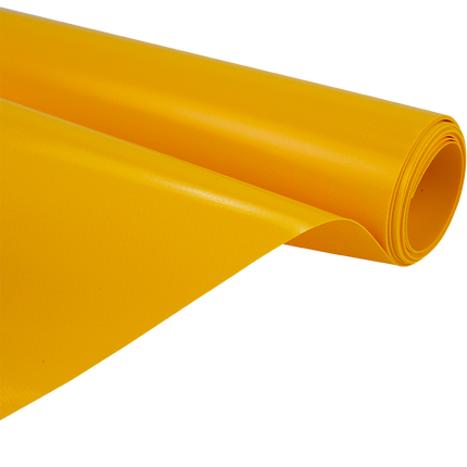 Abdeckplanemarkt 250 cm PVC Plane 650 g/m2 gelb – Meterware