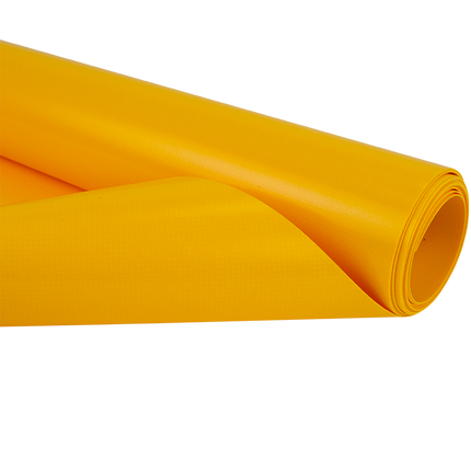 Abdeckplanemarkt 250 cm PVC Plane 650 g/m2 gelb – Meterware
