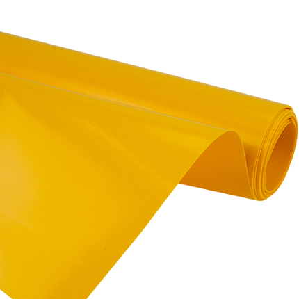 Abdeckplanemarkt 250 cm PVC Plane 650 g/m2 gelb – Meterware