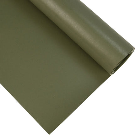 Abdeckplanemarkt 250 cm PVC Plane 650 g/m2 grün matt – Meterware