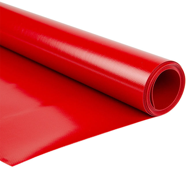 Abdeckplanemarkt 250 cm PVC Plane 650 g/m2 rot – Meterware