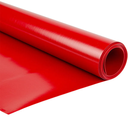 Abdeckplanemarkt 250 cm PVC Plane 650 g/m2 rot – Meterware