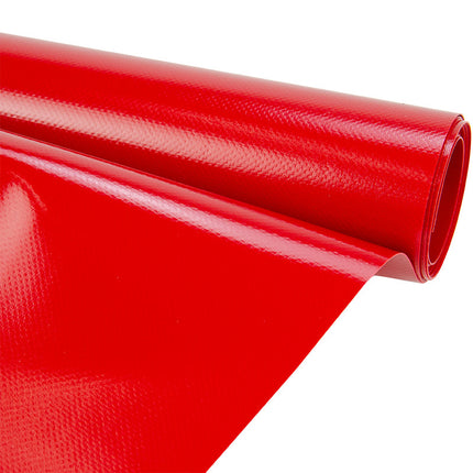 Abdeckplanemarkt 250 cm PVC Plane 650 g/m2 rot – Meterware