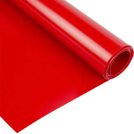 Abdeckplanemarkt 250 cm PVC Plane 650 g/m2 rot – Meterware