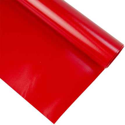 Abdeckplanemarkt 250 cm PVC Plane 650 g/m2 rot – Meterware