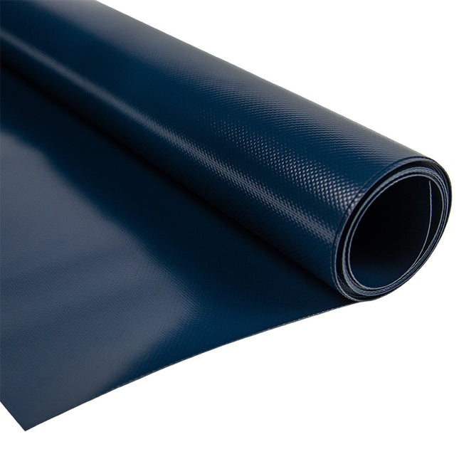abdeckplanemarkt 2,5m Blau dunkel 680gr PVC Plane 5008
