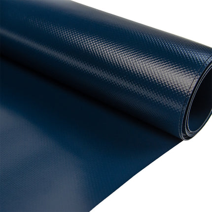 abdeckplanemarkt 2,5m Blau dunkel 680gr PVC Plane 5008