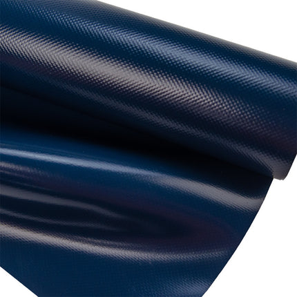 abdeckplanemarkt 2,5m Blau dunkel 680gr PVC Plane 5008