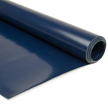 abdeckplanemarkt 2,5m Blau dunkel 680gr PVC Plane 5013