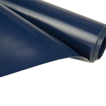 abdeckplanemarkt 2,5m Blau dunkel 680gr PVC Plane 5013
