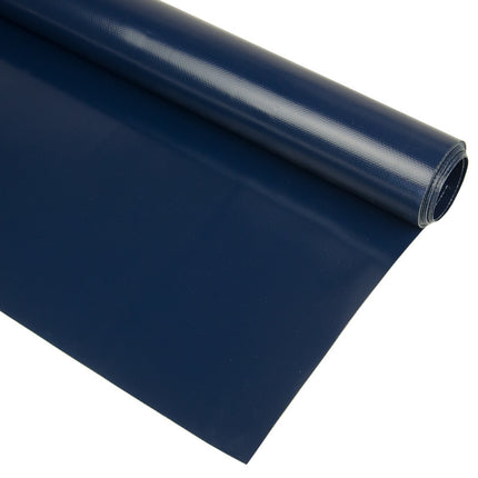 abdeckplanemarkt 2,5m Blau dunkel 680gr PVC Plane 5013