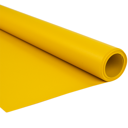 abdeckplanemarkt 2,5m Gelb Matt 680gr PVC Plane