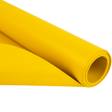 abdeckplanemarkt 2,5m Gelb Matt 680gr PVC Plane