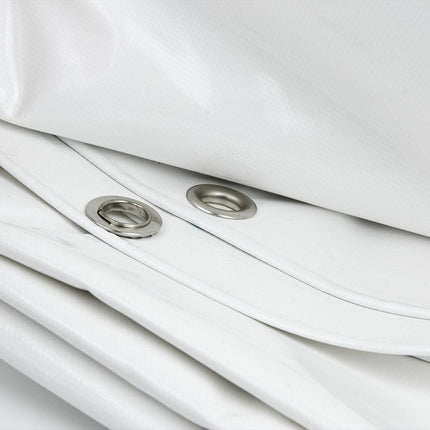 Abdeckplanemarkt 2x3 PVC Abdeckplane weiß 650 g/m2