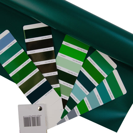 abdeckplanemarkt 3m Grün 680gr PVC Plane 6026