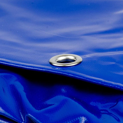abdeckplanemarkt 3x4 Blaue 650 g/m2 PVC-Plane mit Ösen