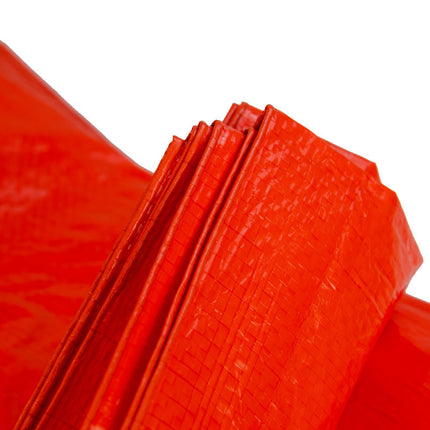 abdeckplanemarkt 3x4 Gewebeplane 100 g/m2 Plane PE Orange