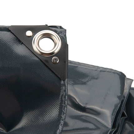 Abdeckplanemarkt 3x4 PVC Abdeckplane anthrazit 650 g/m2