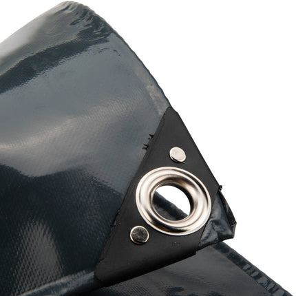 Abdeckplanemarkt 3x4 PVC Abdeckplane anthrazit 650 g/m2