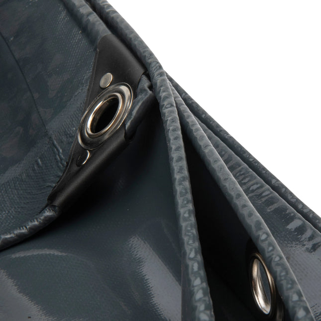 Abdeckplanemarkt 3x4 PVC Abdeckplane anthrazit 650 g/m2