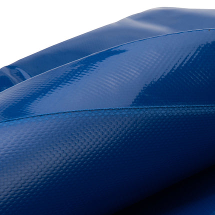 Abdeckplanemarkt 4 × 6m PVC Abdeckplane mit Metall Ösen blau 650 g/m2