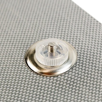 abdeckplanemarkt 4x Saugnapf transparentes Gewinde und Mutter