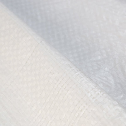 Abdeckplanemarkt 4x5 PE Gewebeplane weiß 100 g/m2