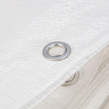 Abdeckplanemarkt 8x10 PE Gewebeplane grün 100 g/m2