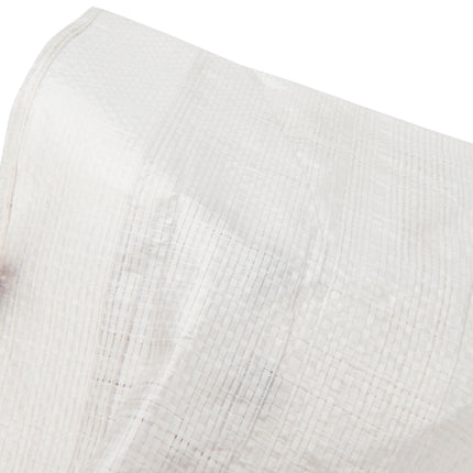 Abdeckplanemarkt 8x10 PE Gewebeplane weiß 250 g/m2