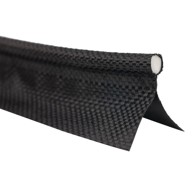 Abdeckplanemarkt Caravanband 7mm schwarz Doppelfahne