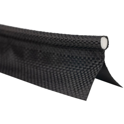 Abdeckplanemarkt Caravanband 7mm schwarz Doppelfahne