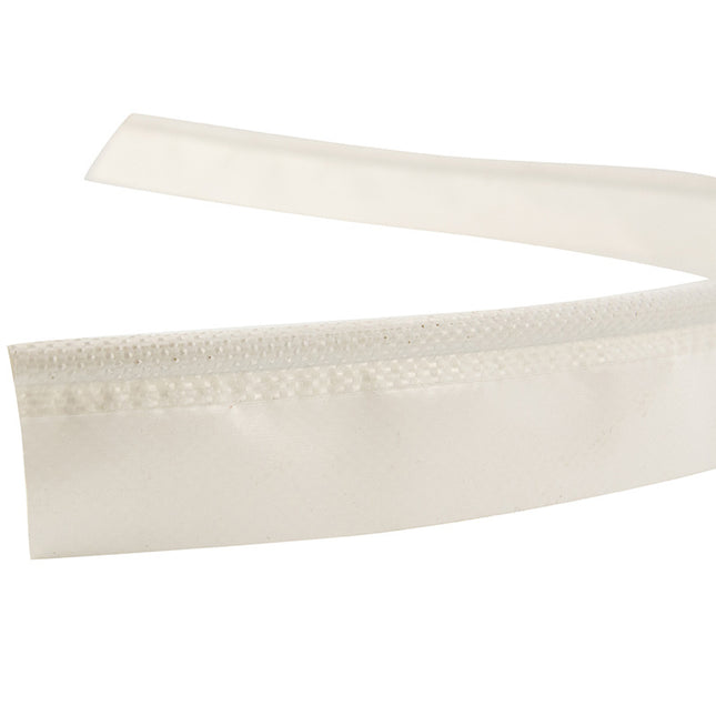 Abdeckplanemarkt Caravanpees 7mm weiße Einzelflagge