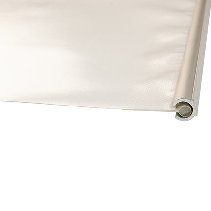 Abdeckplanemarkt Caravanpees 7mm weiße Einzelflagge