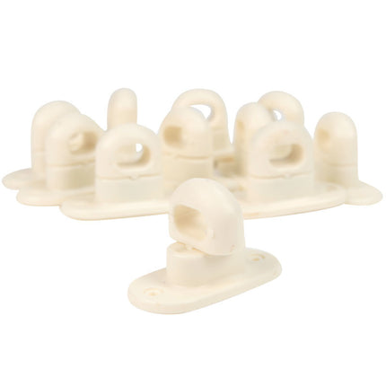 Abdeckplanemarkt Drehkreuz 42x22mm cremefarbener Kunststoff