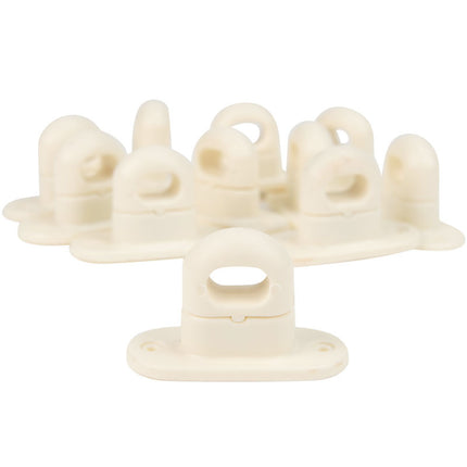 Abdeckplanemarkt Drehkreuz 42x22mm cremefarbener Kunststoff