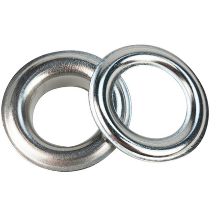 Abdeckplanemarkt Edelstahl-Ösen 16mm lose 100 Stück