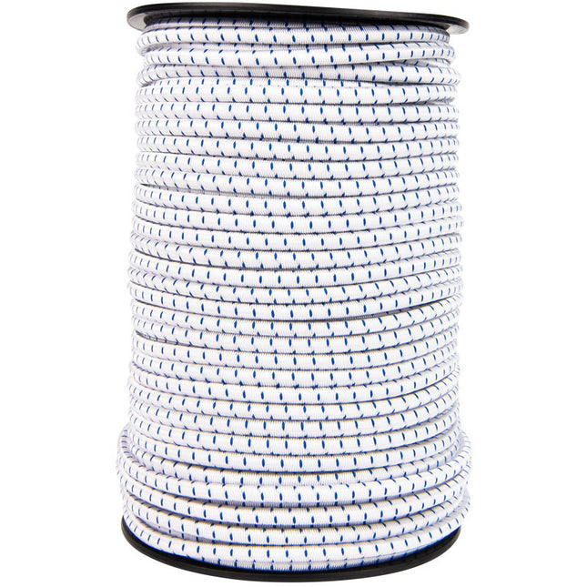 Abdeckplanemarkt Elastische Kordel 10mm blau-weiß gestreift