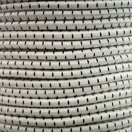 Abdeckplanemarkt Elastische Kordel 10mm schwarz und weiß gestreift