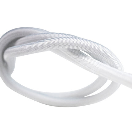 Abdeckplanemarkt Elastische Kordel 10mm weiß