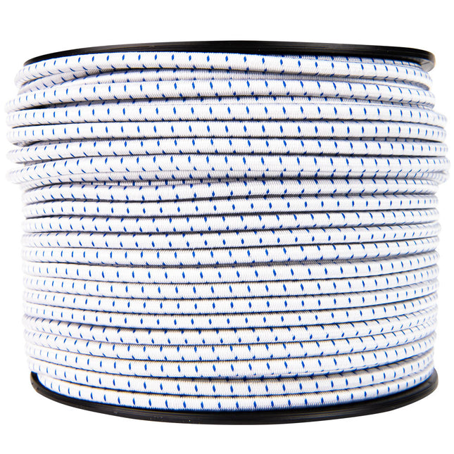 Abdeckplanemarkt Elastische Kordel 6mm blau-weiß gestreift