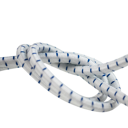 Abdeckplanemarkt Elastische Kordel 6mm blau-weiß gestreift