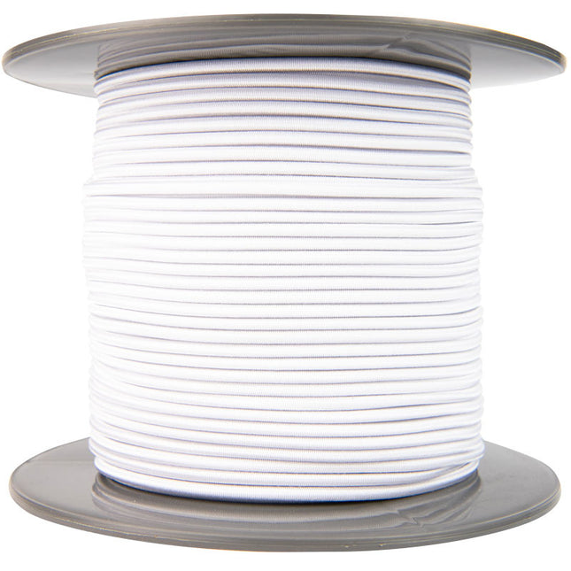 Abdeckplanemarkt Elastische Schnur 4mm weiß