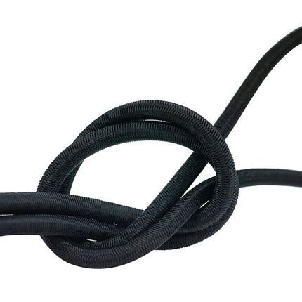 Abdeckplanemarkt Elastische Schnur 6mm schwarz pro Meter
